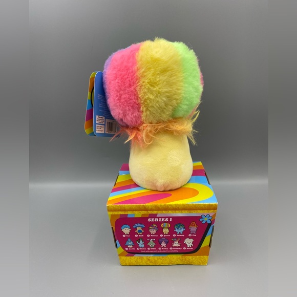 Mushroom Fun Guy Plush 4 Quinn Russ Kellytoy Living On The Veg Series 1 Gifts - Picture 3 of 5